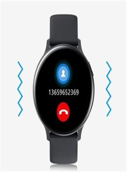 IP68 Watch Active 2 44 mm Smart WatchS20 IP68 wasserdichte echte Herzfrequenzuhren Smart Watch Drop Mood Tracker Anruf entgegennehmen 4200943