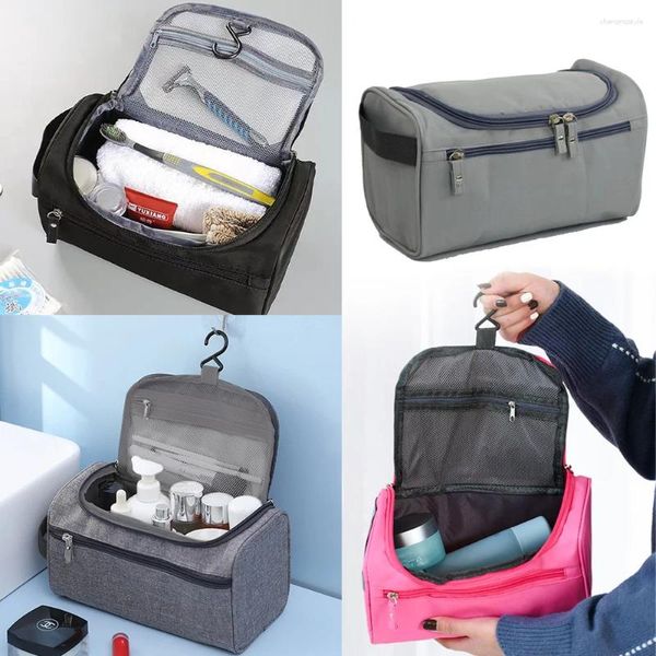 Borse per cosmetici 2024 Cosmetica da donna Organizer Borsa per il trucco Borsa per il trucco Articoli da toeletta multifunzionali sospesi