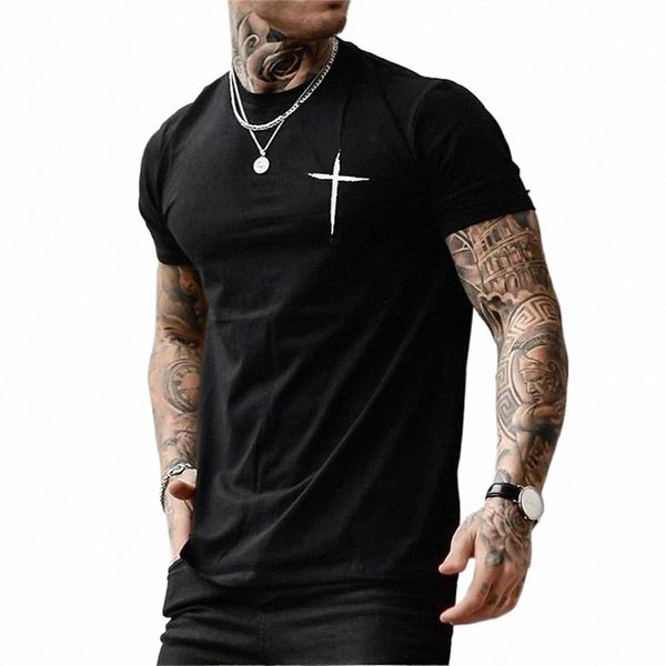 Männer T-shirt Streifen T-shirt Sommer 3D Poker Gedruckt Kurzarm Vinatge Tops FI Straße Hip Hop Tees Hemd Männer kleidung f5sM #