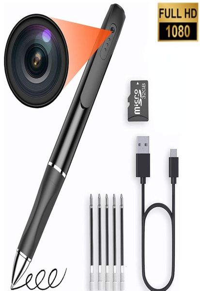 Filmadoras Mini Pen Caernra 1080P Full HD Câmera Portátil Micro Vídeo Gravador de Voz Gravação de Áudio Ação Cam Corpo Camaras DVR 235291532