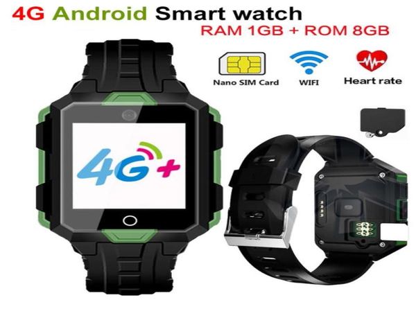 4G relógio inteligente M9 Android 60 1G RAM 8G ROM Impermeável 850mAh Bateria longa WiFi Smartwatch Freqüência cardíaca Pressão arterial VIDEA4004087