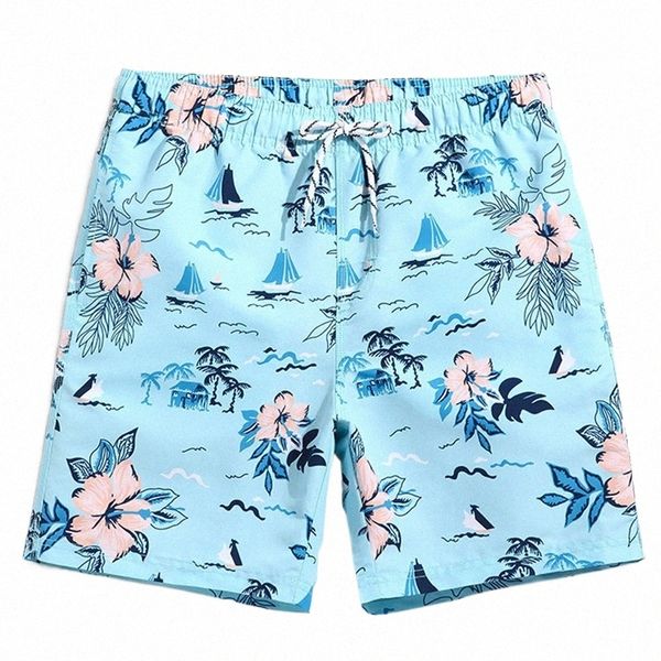 qikerbong Uomini Beach Shorts Board Trunks Costumi da bagno maschili Costumi da bagno Bermuda Casual Pantaloni sportivi attivi Bottoms Pantaloncini ad asciugatura rapida S2Qm #