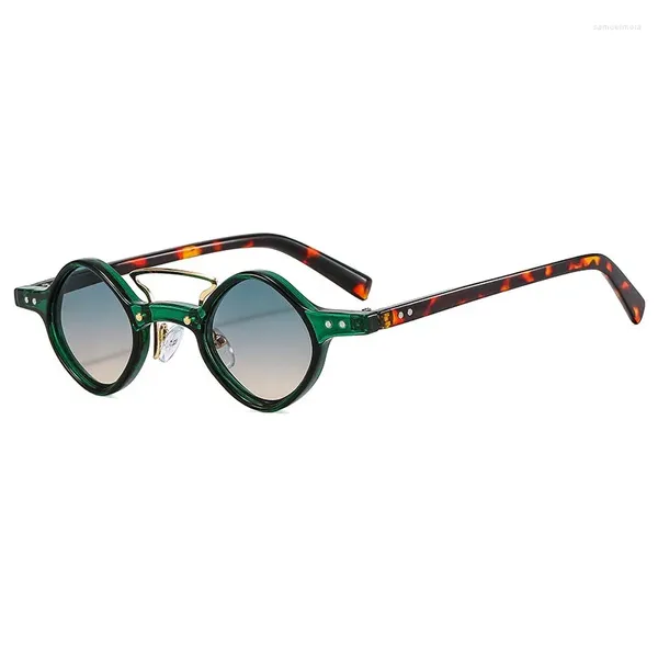 Óculos de sol pequenos quadrados mulheres homens y2k óculos de sol marca punk designer luxo tendência vintage uv400 rebite sombra gafas