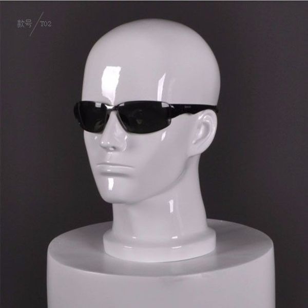 Modello di testa di manichino da uomo con testa di manichino maschile alla moda di alta qualità per display 254T