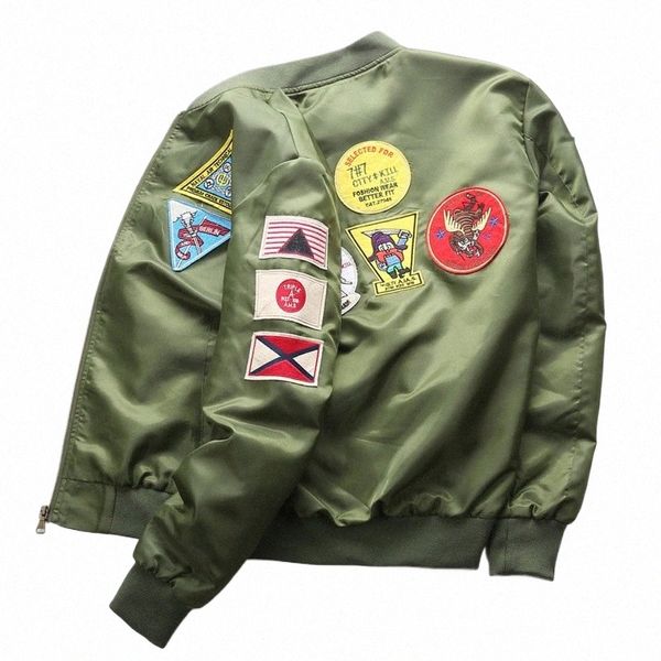 dimusi Bomber Jacket Mens Ma-1 Flight Jacket Pilot Air Force Masculino Ma1 Exército Verde Militar motocicleta Jaqueta e Casacos 6XL, TA039 98DX #