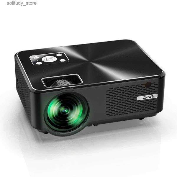 Outros acessórios do projetor Yaber Y60 Projector portátil com 5500 lux atualizado Full HD 1080p 200 polegadas Display LCD LED Home Projecor Q240322