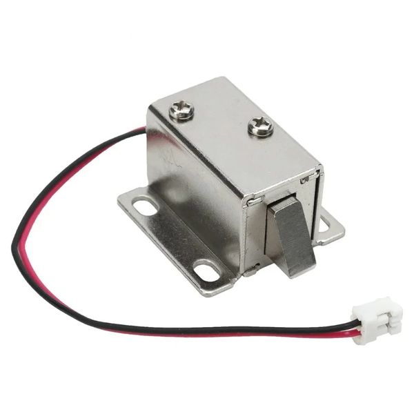 Blocco elettronico della porta Cancello 12V/0.43A Gruppo di sblocco elettrico Solenoide Controllo accessi