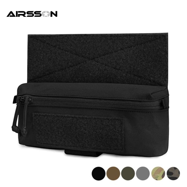 Bolsas de despejo tático Drop bolsa Militar Airsoft Combate Vesto Rig Magazine Bag ao ar livre Molle EDC Fanny Pack Acessórios de caça