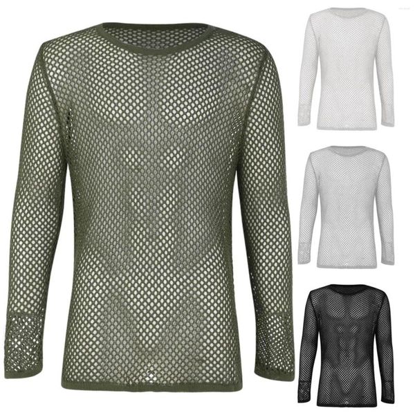 Maglioni da uomo Pullover lavorato a maglia casual Girocollo T-shirt scheletro a maniche lunghe per uomo Camicia edizione grande alta