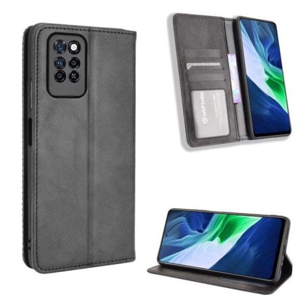 Casos de couro da carteira PU para Infinix Note 10 Pro NFC Caso Magnético Livro Protetor Card Zero 8 Cover8440870