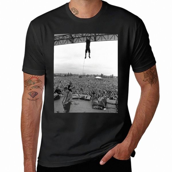 Novo Pearl Jam Star Hanging Tour Pearl Jam Grunge T-Shirt roupas estéticas plus size tops camisetas masculinas engraçadas l0Ry #