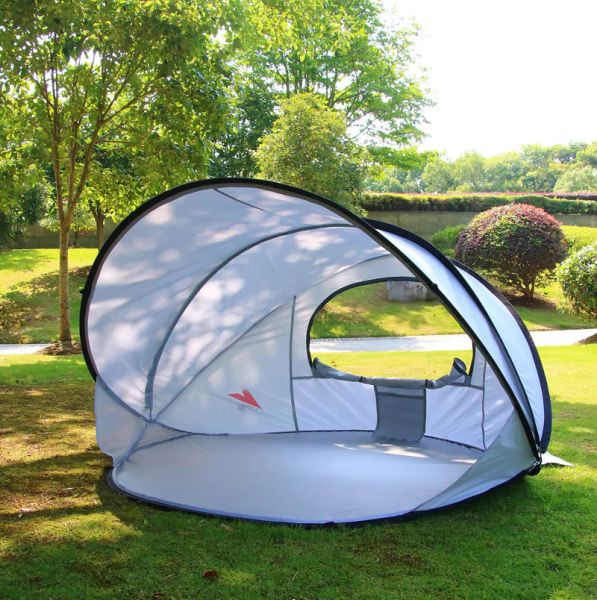 Markisen Sommer Outdoor Polyester UPF 50+ Sun Shelter automatisches Pop-up-Strandzelt für Kleinkinder