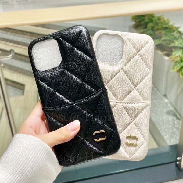 Custodia per telefono Designer per iPhone 15 14 Pro Max Leather, portafoglio per telefono di lusso 13 12 Pro per donne uomini Eccellente Shock Aoffer