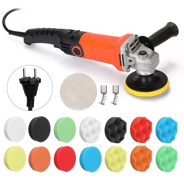 Lastoortsen 1200W Polhoner 220V Speed Ajedable Carro Polisador elétrico Hine Hinering Hine Auto Furniture Polishing Tool Horting Hine