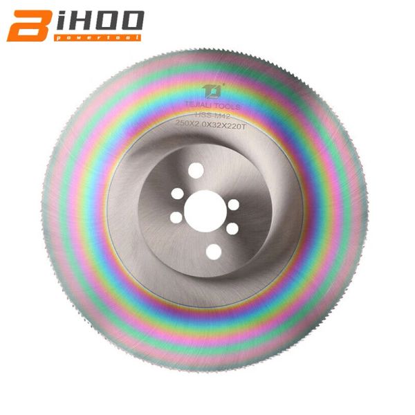 Parti 250/275mm Hss Disco da taglio con lama per sega circolare utilizzato per profilatura di tubi in acciaio inossidabile Segatura Taglio Fresatura Elaborazione 1 pz