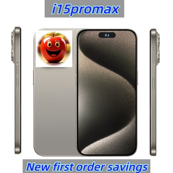 i15promax Android Smartphone Touchscreen Farbbildschirm 4G 8 GB 12 GB 16 GB RAM 256 GB 512 GB 1 TB ROM 7,3-Zoll-HD-Bildschirm Schwerkraftsensor unterstützt mehrere Sprachen