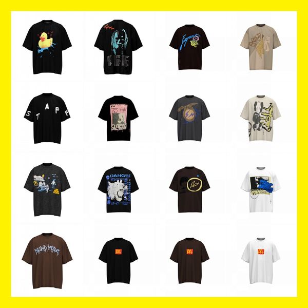 t-shirt da uomo firmate magliette maglietta da uomo t-shirt da uomo manica corta girocollo stampa lettera T-shirt allentata casual t-shirt da donna magliette felpa oversize