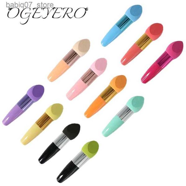 Spuges Applicati Cotton 1 Benuola per trucco per la testa di funghi per donne Maquillaje Bellezza di bellezza Sponge Polvera Sfugo Strumento cosmetico a forma di forma liscia 1 Q240325