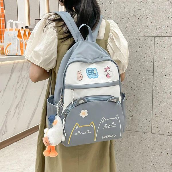 Рюкзак для школьников, 2024, летний, милый и милый, вместимость начальной школы