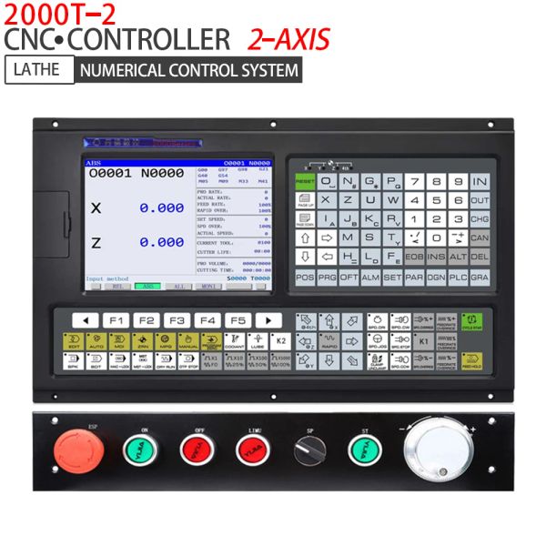 Controller Kit sistema di controllo PLC per tornio di alta qualità Supporta portautensili elettrici Controller CNC a 2 assi simile al pannello di controllo GSK