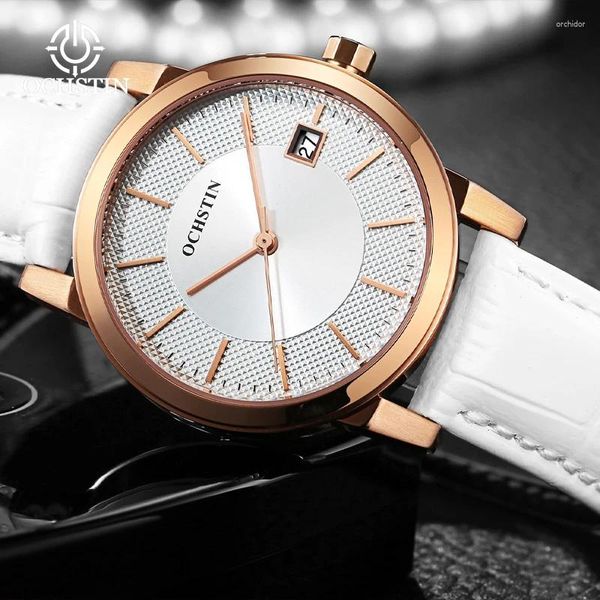 Armbanduhren OCHSTIN Modell 2024 Parangon Perfection Series Frische und schöne Damenuhr mit japanischem Quarzwerk