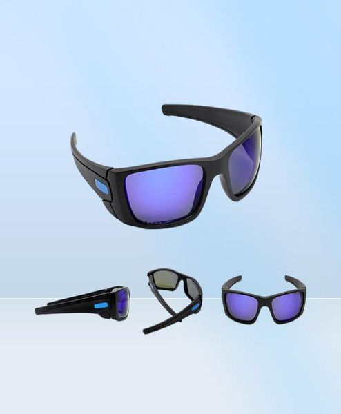 Yüksek kaliteli marka tasarımcısı 009096 güneş gözlüğü polarize binicilik gözlükleri yakıt erkekler ve kadınlar spor hücre güneş gözlüğü UV400 ile b2473939