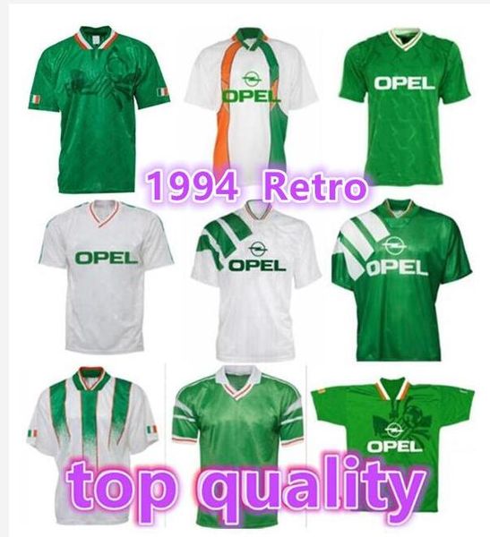2002 1994 Irelandretro Soccer Jersey 1990 1992 1996 1997 Home Classic Vintage Irish McGrath Duff Keane Staunton Houghton McAteer Football Shirt8899