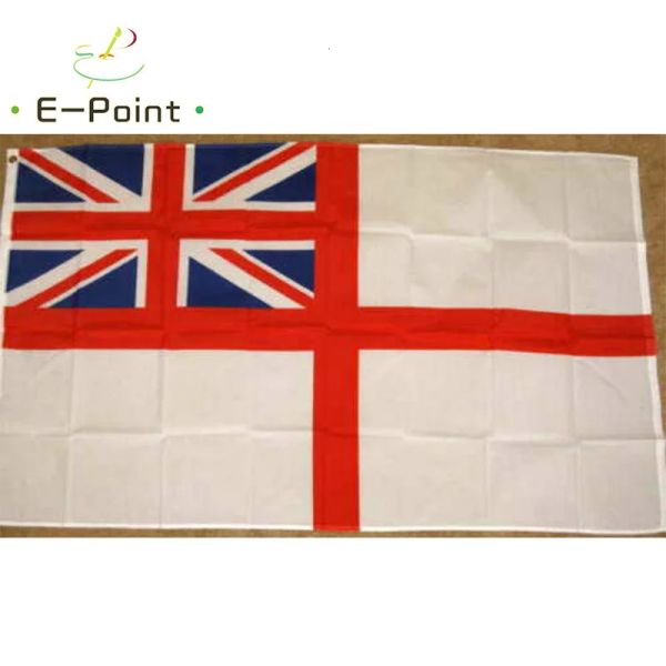 Acessórios Bandeira da Marinha Britânica Bandeira do Reino Unido Naval Grã-Bretanha 2 pés * 3 pés (60 * 90 cm) 3 pés * 5 pés (90 * 150 cm) Tamanho Decorações de Natal para banner doméstico