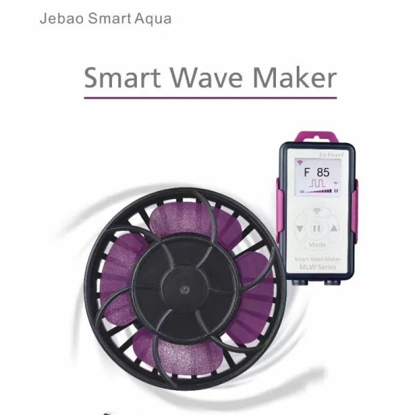 Аксессуары 2021 НОВЫЙ насос Jebao Smart Wave с WIFI ЖК-дисплеем Контроллер Аквариумный генератор волн Морской аквариум MLW5 MLW10 MLW20 MLW30