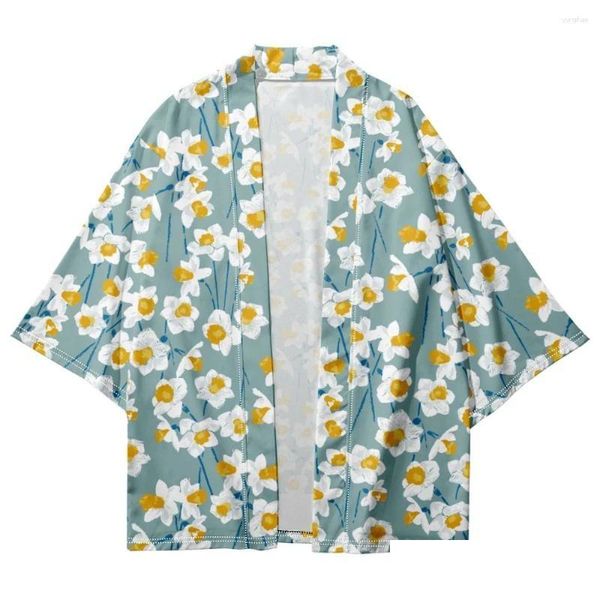 Indumenti da notte da uomo Kimono estivo Top Abbigliamento Uomo Cardigan in rayon Abito Yukata Lingerie Vintage stile giapponese Accappatoio Casual Cappotto per la casa Drop Otgvk