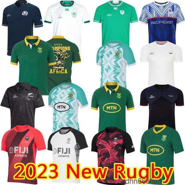 2024 Jerseys South Inglaterra Irlanda Africana Black Samoas Rugby Escócia Fiji 24 Worlds Rugby Home Away Mens Shirt Jersey