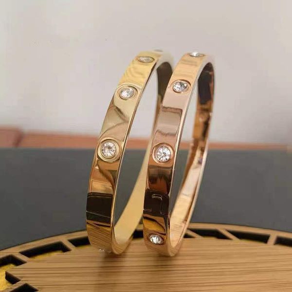 Rise Gold Armband Armband Silber 18K Paar Hochwertiges Armband für Männer und Frauen Geburtstagsgeschenk Muttertag Schmuck Schraubendreher Geschenk Schmuck Großhandel