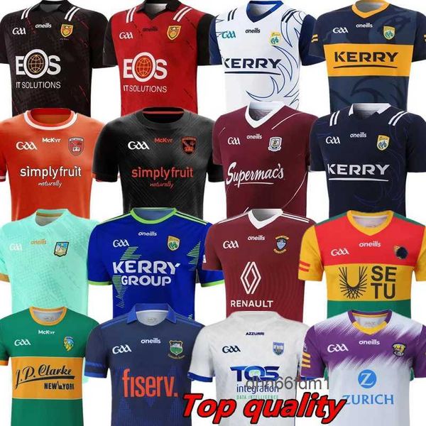 24 футболки GAA по регби WEXFORD TIPPERARY GALWAY DUBLIN Футболка гэльского футбола 2024 LIMERICK CAVAN KERRY TYRONE MAYO MEAT, футболки на выезде на дому, размер S-5XL Z3RY