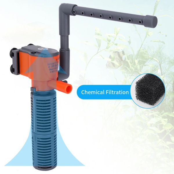 Accessoires Mini Pumping Sauerstofffilter für Fischtankpumpenfischerei Rohr Carbon Filtr Aquarium Schwamm Aquarismus Zeug Accessoires Akvarium