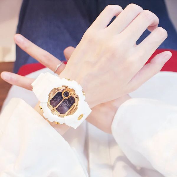 NUOVO 2024 elettronico nuovo stile G Shock orologio digitale orologi sportivi unisex impermeabile antiurto orologio femminile LED uomo orologio da polso colorato3399