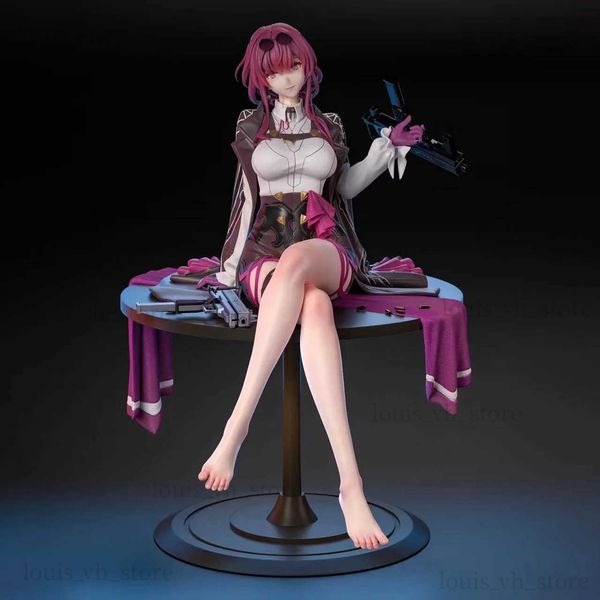 Figure di giocattolo d'azione Honkai Star Rail Figura Kafka Bailu Hentai Sexy Girl Kawaii Figura anime Cosplay Raccogli ornamenti bambola Damella regalo di Natale Boy Toy T240325