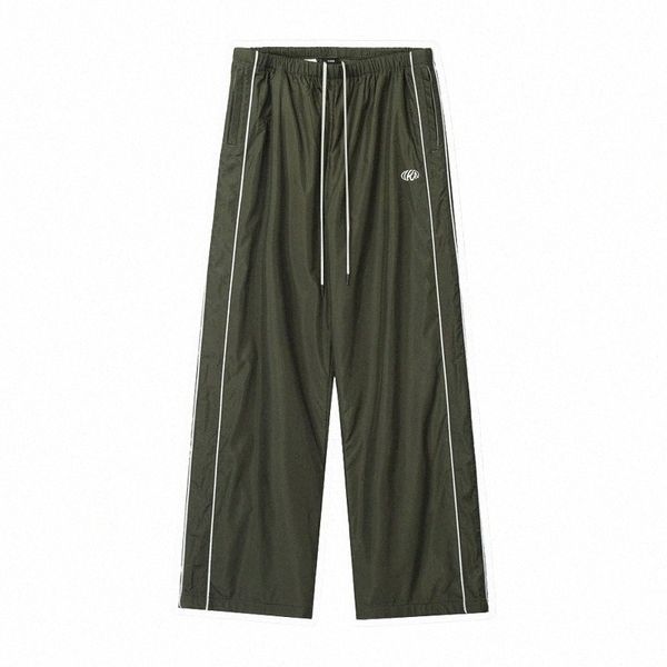 Pantaloni larghi casuali Donna Uomo Sport larghi Pantaloni cargo a gamba larga Pantaloni Pantaloni sportivi sottili Harajuku Y2K Pantaloni larghi streetwear 2023 z8Kc #