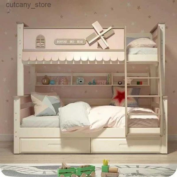 Детские кроватки, двухъярусные кровати для детей, комплекты детской кроватки, простыня Doub, складная музыкальная кроватка Tabmobi, игрушка L240320