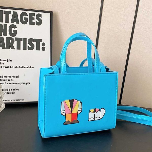 Design-Cartoon-Charakter-Handtasche für Damen, neue Textur, leichte Umhängetasche. 70 % Rabatt auf Online-Verkäufe