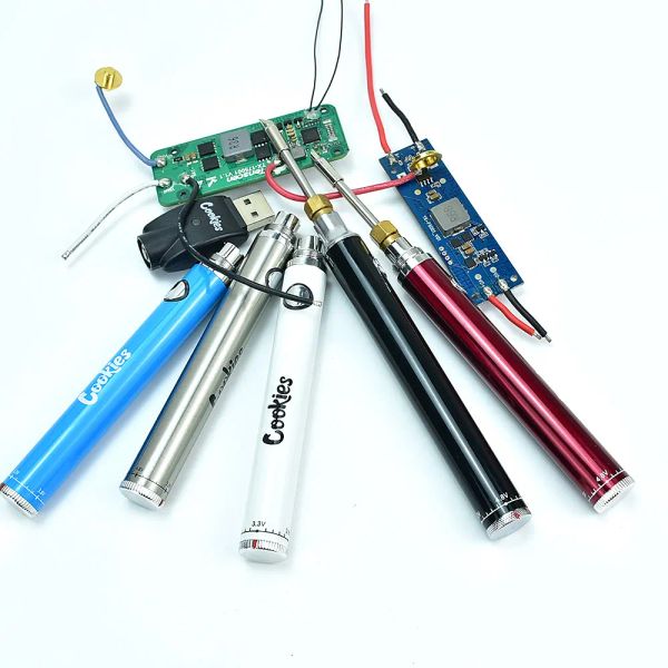 Edeerijzers 5pcs Elektrikli Havalandırma Demir USB 900mAH Ön Isıtma Pili Bk Pil 380mAh Maks Ön Isıtma Pil Haplama Demir Uç