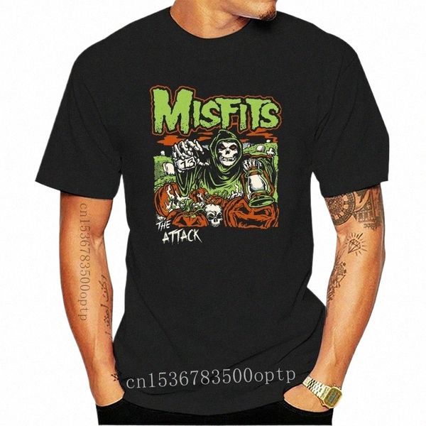 nuova maglietta Misfits Anniversary Band Maglietta Misfits h2Kt#