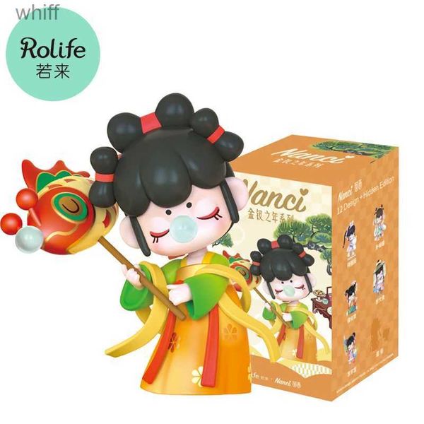 Blind Box Robotime Rolife Nancy Golden Hair Caput Captle Character Doll Toy Surprise Box Toys Womens Childrens Friendsc24325