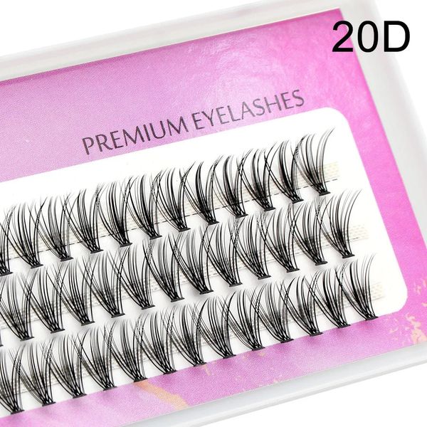 A1 Custom Seu nome 20d30d40d Os cílios personalizados da marca privada personalizada Lashes individuais 240318