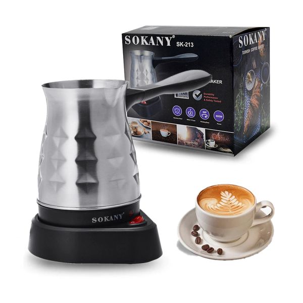 Ferramentas 600W Turquia Cafeteira Elétrica Cafeteira Italiana Mocha Pote Grego Turco Máquina de Café Fácil Portátil para Escritório Doméstico