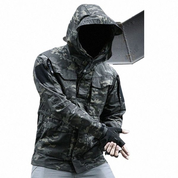 Novas roupas do exército M65 Casual Tactical Windbreaker Trench Men Waterproof Flight Pilot Coat Hoodie Man Military Field Jacket 00hJ #