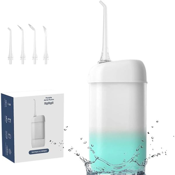 Irrigatore Mini elettrico Flusher dentale Igiene dentale per le donne Gli uomini domestici Pompa ad acqua portatile Strumenti per la pulizia dentale orale Irrigatore dentale