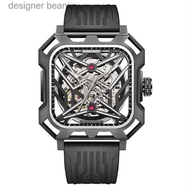 Armbanduhren für Herren, quadratisches Datum, Flugzeugzeiger, Top-Markenautomatik für Luxustrends bei HerrenarmbanduhrenC24325