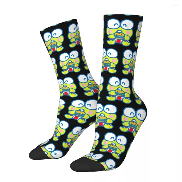 Herrensocken Herbst Winter Lustige Damen Herren Keroppi Hamburger Rot Weiß Und Burger Schweißabsorbierend Sport