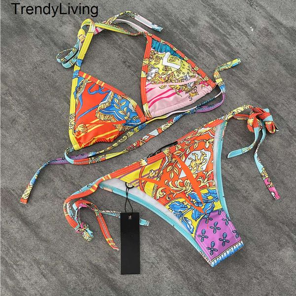 YENİ 24SS Mayo Lüks Bikini Tasarımcı Mayo iç çamaşırı banyo moda markası yüzme bikinis bodysuit sutyen kıyafetleri kadın bikini