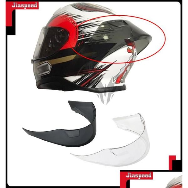 Caschi moto Decorazione Accessori Casco posteriore Spoiler Custodia per Shoei Z7 Nuovo Z84466363 Consegna di goccia Automobili Motociclette Otusz